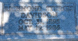 Richmond Sturgis Davidson 