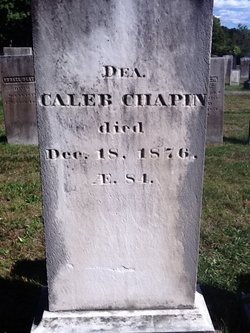 Deacon Caleb Chapin 