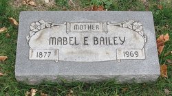Mabel E <I>Newhouse</I> Bailey 