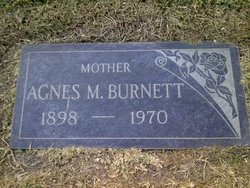 Agnes Mae <I>Larkin</I> Burnett 