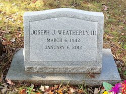 Joseph J. “JW” Weatherly III