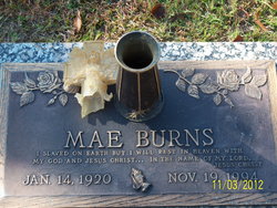 Lula Mae <I>Ingram</I> Burns 