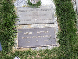 Bessie Iokee “Bess” <I>Sterling</I> Dotson 