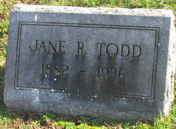 Jane Beatrice <I>Russell</I> Todd 