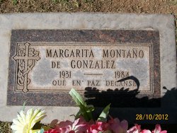 Margarita <I>Montano</I> Gonzalez 