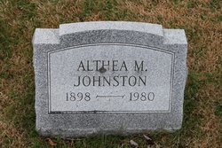 Althea M Johnston 