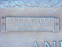 Anna <I>Gregg</I> Anderson 