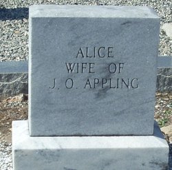 Alice <I>Carter</I> Appling 