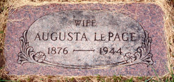 Augusta M “Gustie” <I>Gee</I> LePage 