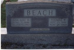 Ada Lou <I>Davis</I> Beach 