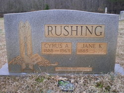 Cyrus Alexander Rushing 