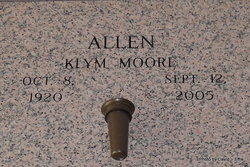Klym <I>Moore</I> Allen 
