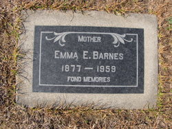 Emma Etta <I>Bennett</I> Barnes 