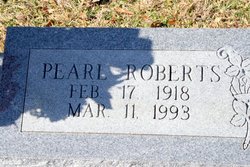 Pearl <I>Roberts</I> Vinzant 