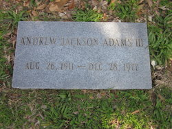 Andrew Jackson Adams III
