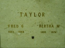 Bertha M Taylor 