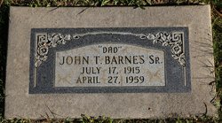John Thomas Barnes Sr.