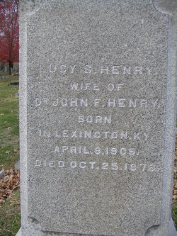 Lucy Stringer <I>Ridgely</I> Henry 