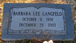 Barbara Lee Langfeld 