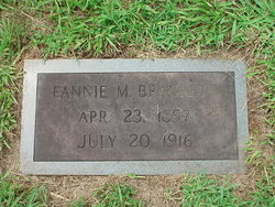 Fannie M. Brackett 