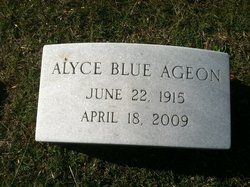 Alyce <I>Blue</I> Ageon 