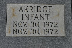 Infant Akridge 