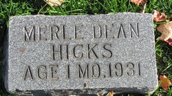Merle Dean Hicks 