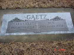 Benedict M Gaetz 