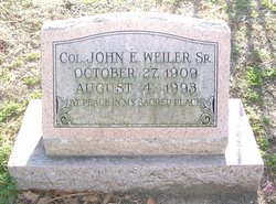 Col John Eugene Weiler Sr.