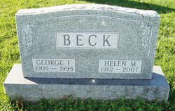 Helen Margaret <I>Hartman</I> Beck 