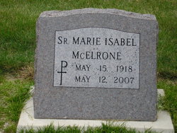 Sr Marie Isabel McElrone 
