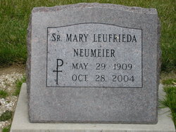 Sr Mary Leufrieda Neumeier 