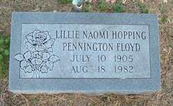 Lillie Naomi <I>Hopping</I> Floyd 