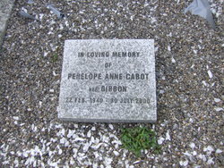 Penelope Anne <I>Gibbon</I> Cabot 