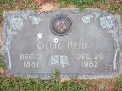 Ollie Ann <I>Hatfield</I> Reid 