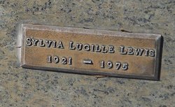 Sylvia Lucille <I>Barbour</I> Lewis 