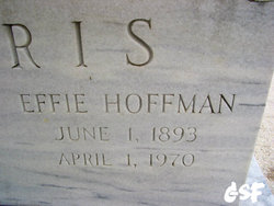 Effie Elizabeth <I>Hoffman</I> Harris 