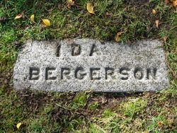 Ida <I>Matson</I> Bergerson 
