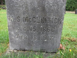 Marcelus S McClintick 