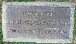 John Akana Awana Sr.
