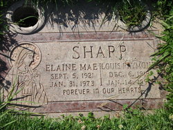 Elaine Mae <I>Baber</I> Sharp 