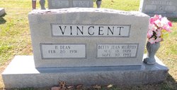 Betty Jean <I>Murphy</I> Vincent 
