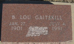B Lou Gaitskill 
