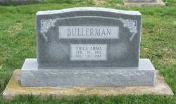 Viola Emma <I>Newman</I> Bullerman 