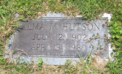 Alma May <I>Burns</I> Hutson 