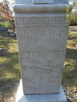Alvin D “Alvie” Bowen 