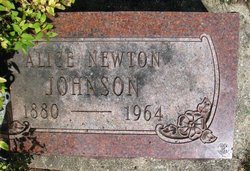 Alice <I>Newton</I> Johnson 