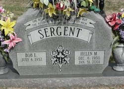 Helen Marie <I>Pack</I> Sergent 