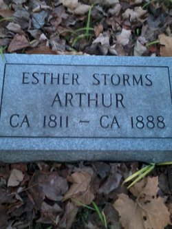 Esther <I>Storms</I> Arthur 