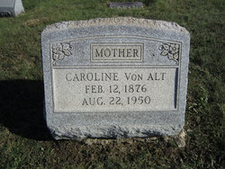 Caroline Sabina <I>Abele</I> Von Alt 
